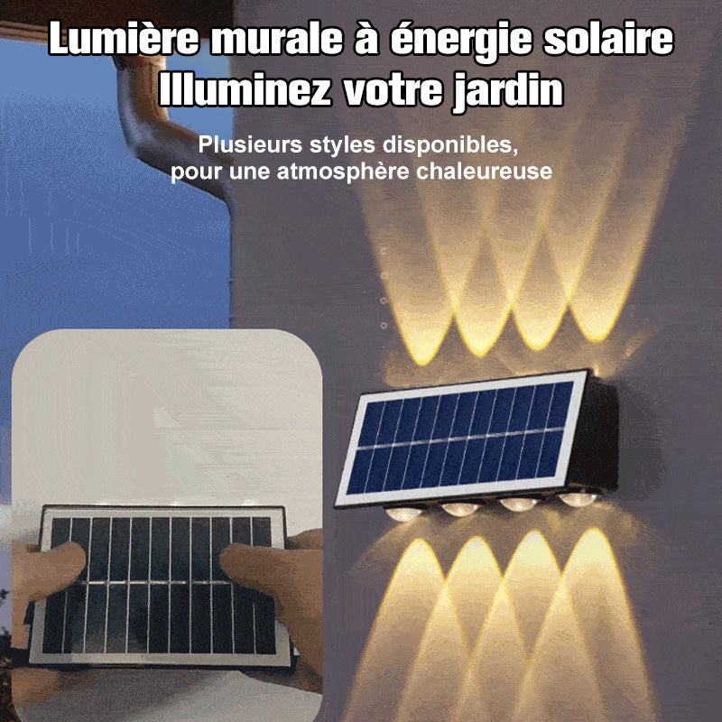 Applique Murale à Énergie Solaire