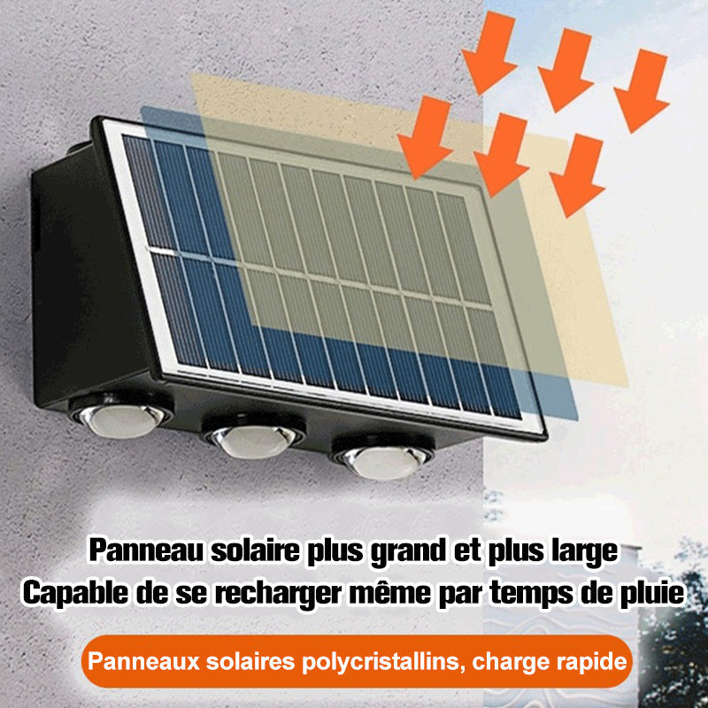 Applique Murale à Énergie Solaire