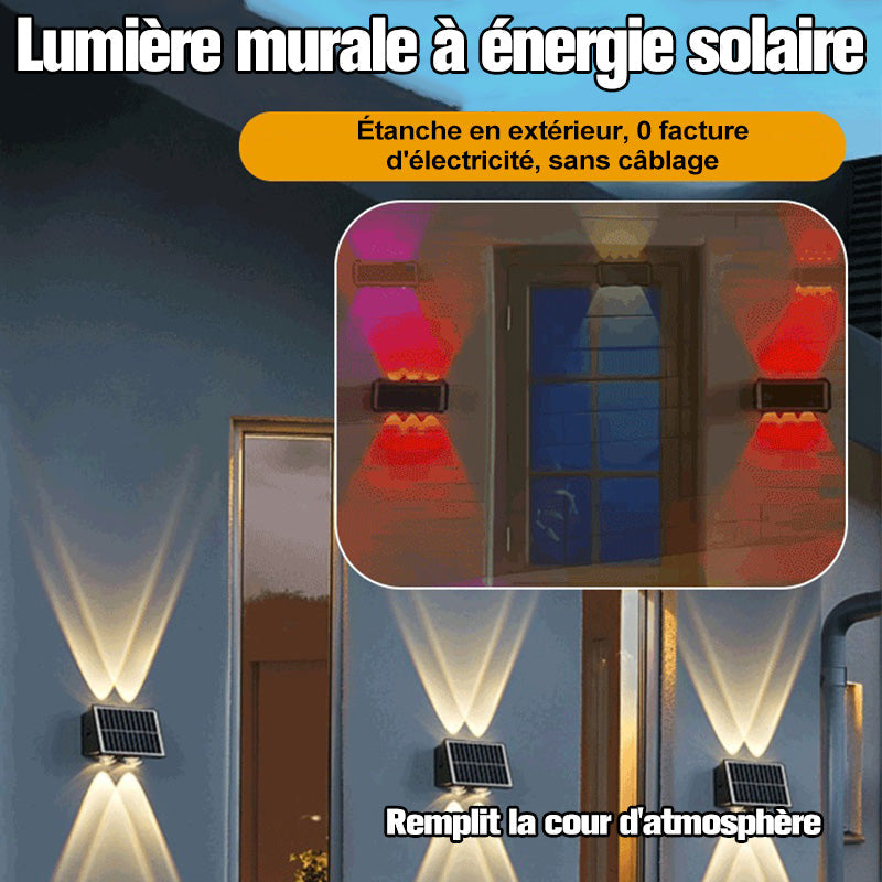 Applique Murale à Énergie Solaire