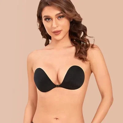 Bandes de soutien-gorge push-up invisibles adhésives réutilisables sans bretelles