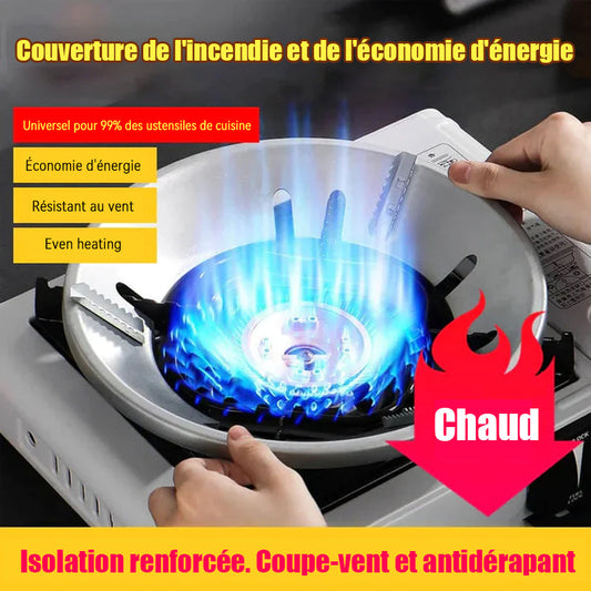 Couverture D'Économie D'Énergie De Collecte De Feu De Cuisinière À Gaz Domestique