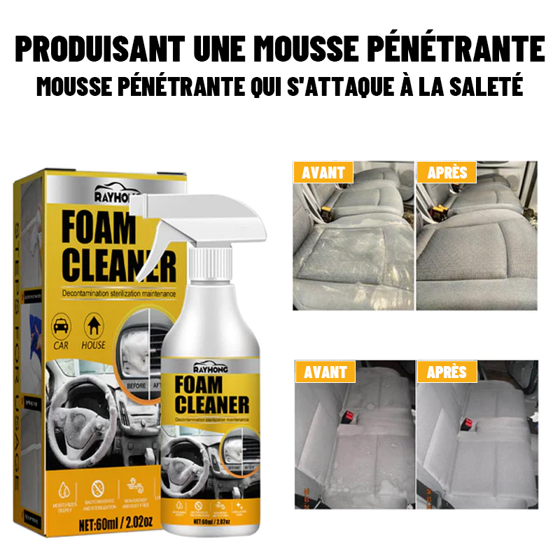 Nettoyant Mousse Multifonctionnel