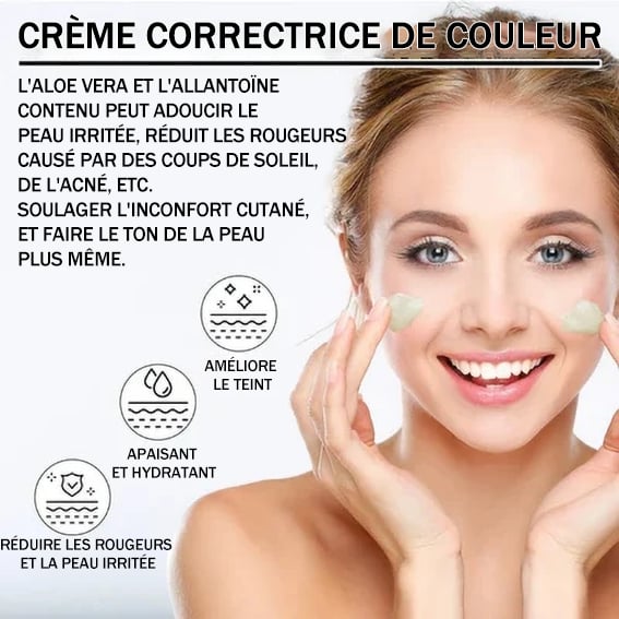 Correcteur nourrissant pour la peau aux extraits naturels purs